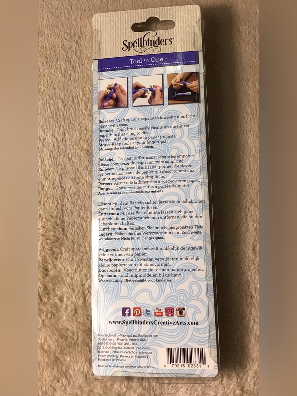Spellbinders Tool 'n One Multi-Function Craft Tool - Picture 2 of 2